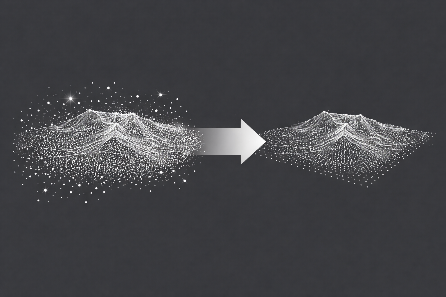 Point cloud filtering, classification and thinning workflow